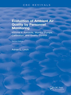 cover image of Evaluation Ambient Air Quality by Personnel Monitoring
